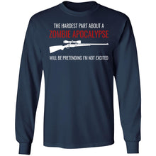 Load image into Gallery viewer, Funny Zombie Apocalypse Zombie Hunter Halloween Premium T-Shirt

