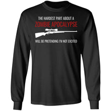 Load image into Gallery viewer, Funny Zombie Apocalypse Zombie Hunter Halloween Premium T-Shirt
